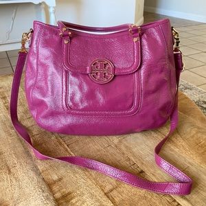Tory Burch Amanda Classic Handle Hobo Purse
